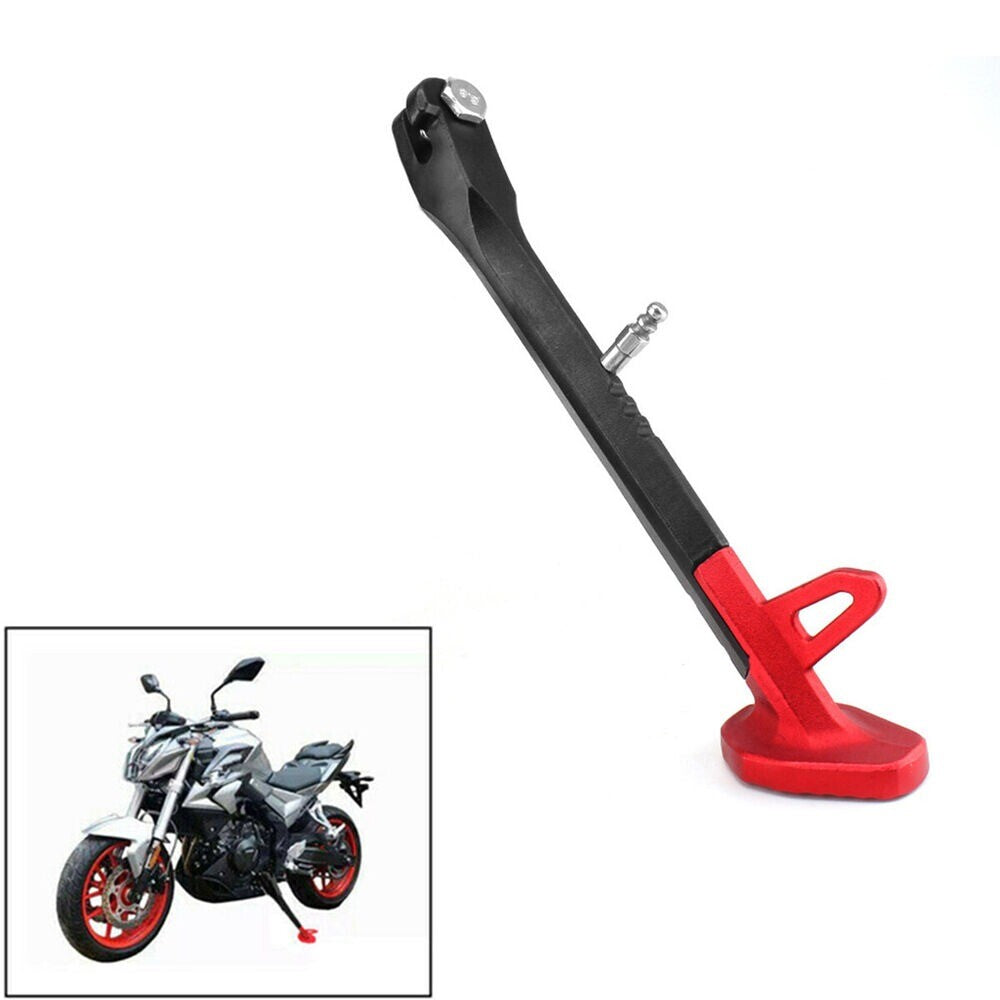 1pc Durable Motorcycle Single Side Stand Leg Kickstand Supporter CNC 235MM New n