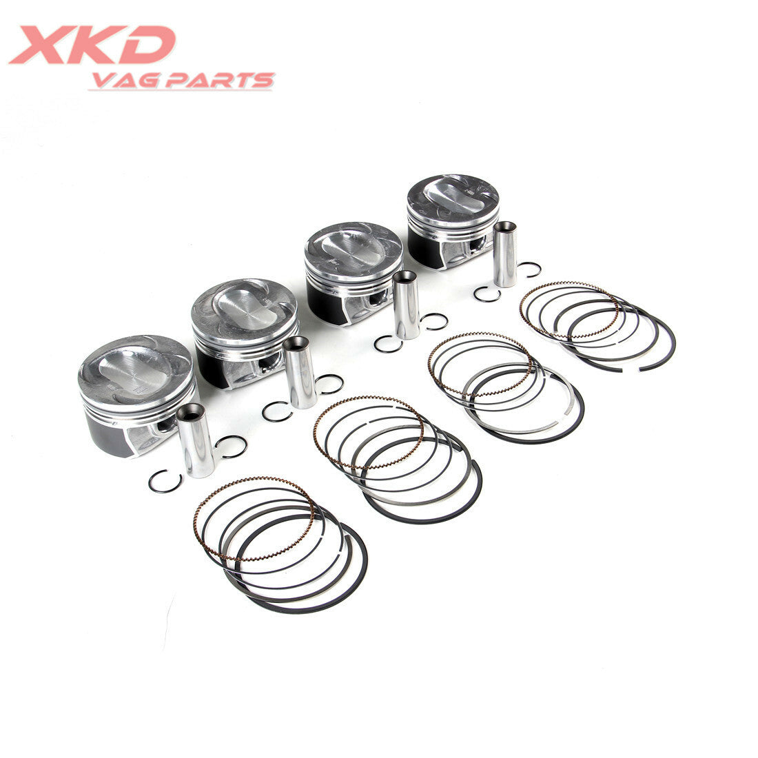 1.4TSI Piston Ring Assembly Fit for VW for Jetta for Golf Beetle CAVD CTKA 03C107065CK