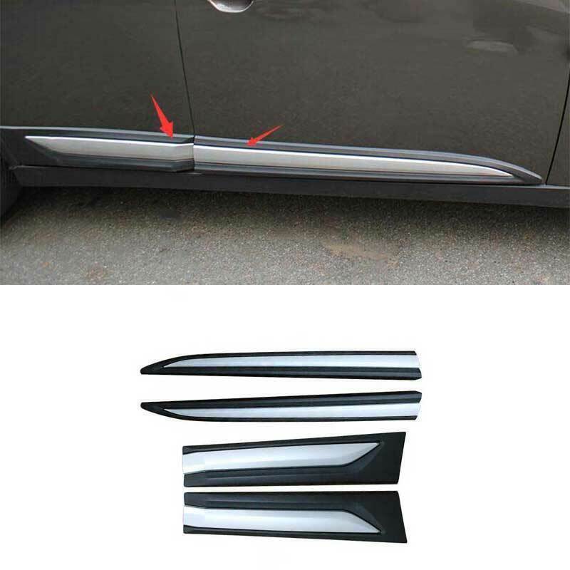 for Mitsubishi Outlander 2016-21 SilverBlack Side Door Guard Strip Cover Trim4