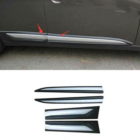 for Mitsubishi Outlander 2016-21 SilverBlack Side Door Guard Strip Cover Trim4