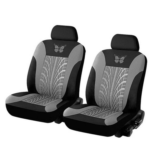 9Pcs/set Embroidery Car for Seat Covers Set Front Rear Anti-slip Four-Seasons Hot n