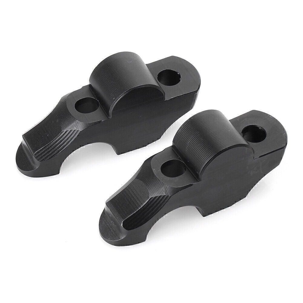 Handlebar Riser Higher Extend Adapter Black Fit for BMW R NINE T 2014-2016 Q