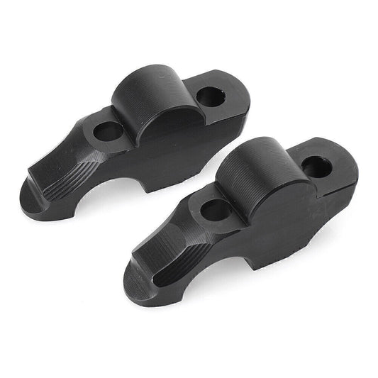 Handlebar Riser Higher Extend Adapter Black Fit for BMW R NINE T 2014-2016 Q