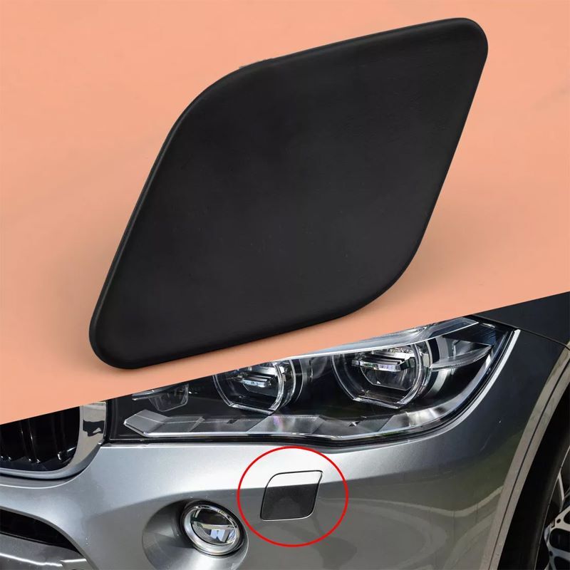 L+R Headlight Washer Spray Nozzle Cover Cap for BMW X5 E70 X6 E71 E72 2008-2013