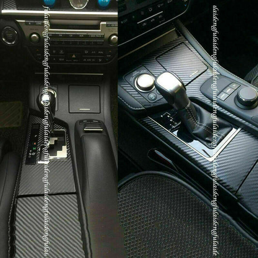 for Lexus ES350/300H 2013-2018 Inner Decal Reflective Trim Stickers Carbon Fiber
