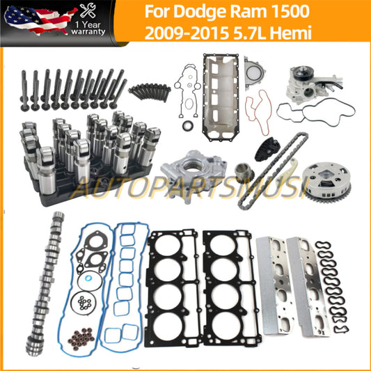 MDS Lifters KIT Timing Chain Kit Camshaft Kit for Dodge for Ram 1500 5.7L Hemi 09-19