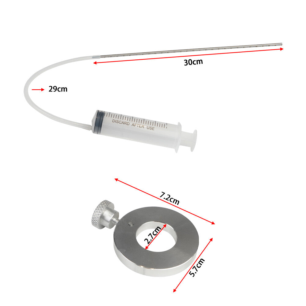 Fork Oil Syringe Level Gauge Motorcycle Tool 60 Milliliter Capacity Bike Motor