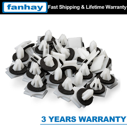 30-piece set of molded clip rocker panel deck covers  for ford  Fusion MKZ, brand new W716503-S300