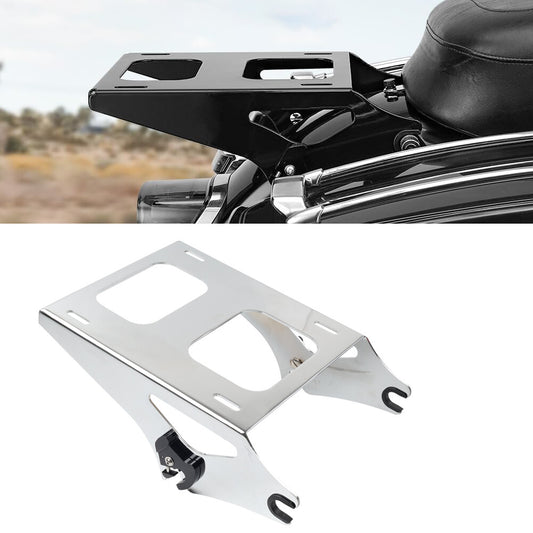 Two Up Pack Mount Luggage Rack Fit for Harley Tour Pak Touring Road King 14-24