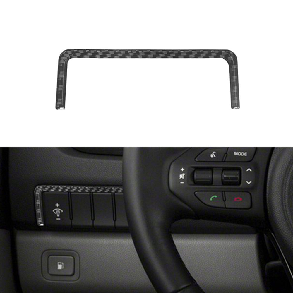 Carbon Fiber Interior Headlight Control Cover Trim for Lexus RX300 1998-2003 v