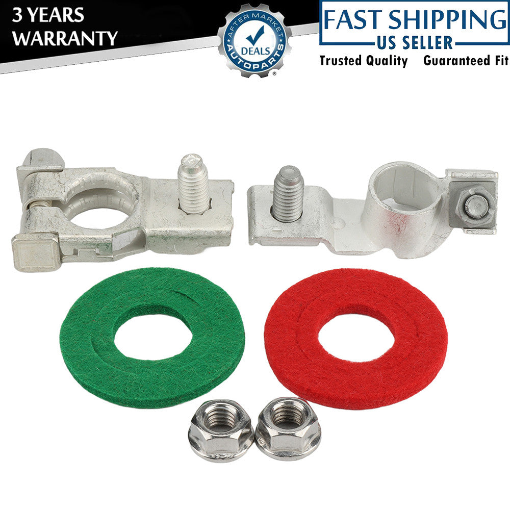 2PCS (+ & -) Terminal Battery Terminal Set for TOYOTA for Sienna for SCION for LEXUS for ES RX Q