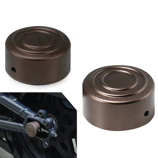 Rear Axle Cap Nut Cover Fit for Harley Sportster S RH1250S 2021-22 Motorcycle Brown