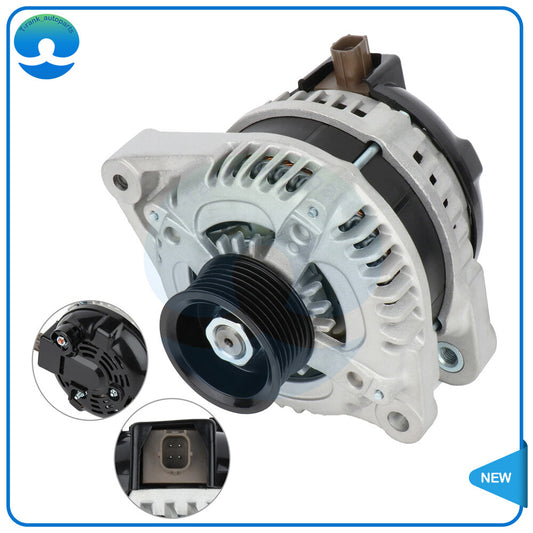 104210-5890 New Alternator 12V 130Amp Fit for 2008-2012 for Honda Accord L4 2.4L