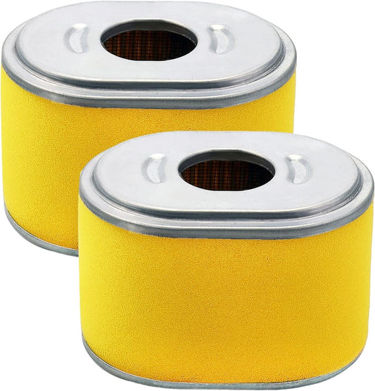 2 Pack Air Filter for Honda GX160 GX200 GX140 5.5HP 6HP Engine  17210-ZE1-822