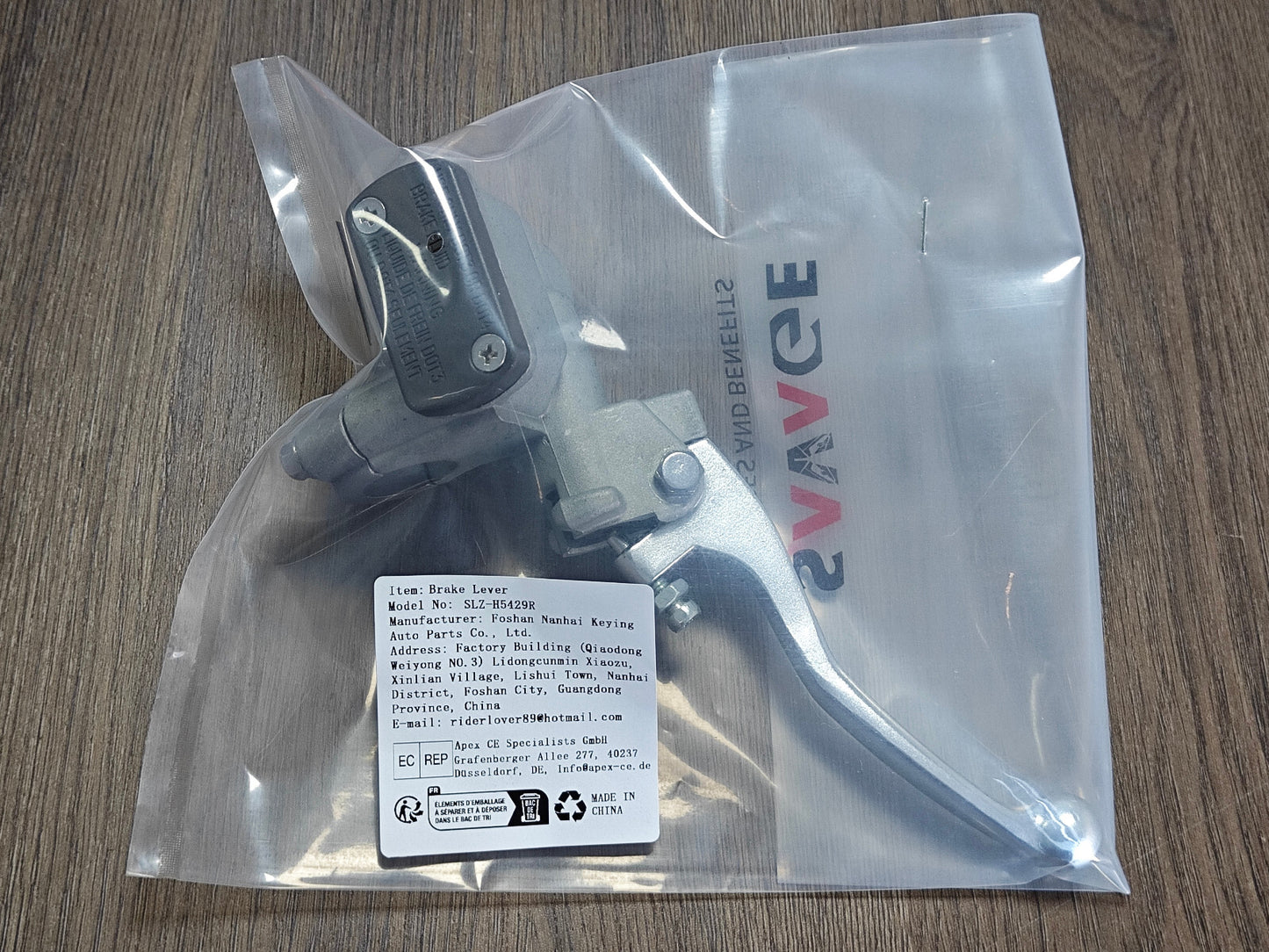 7/8'Brake Master Cylinder Pump With Lever for HONDA XR 250R 400R 1996-2004 m