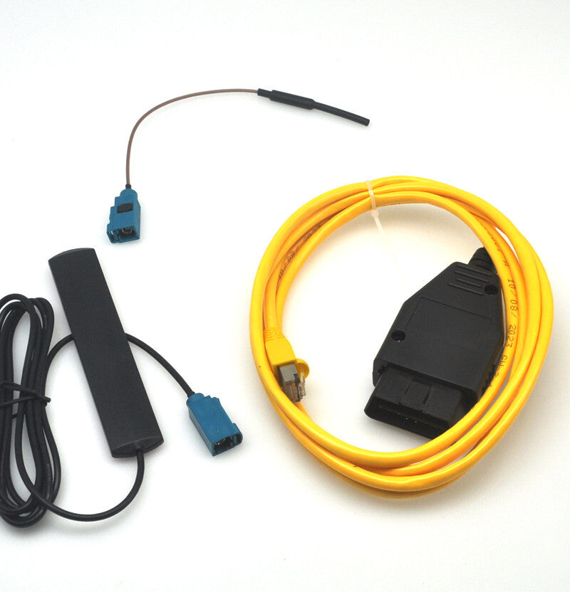 wifi bluetooth antenna cable ethernet obd coding Kit for BMW F30 F32 F10 NBT EVO