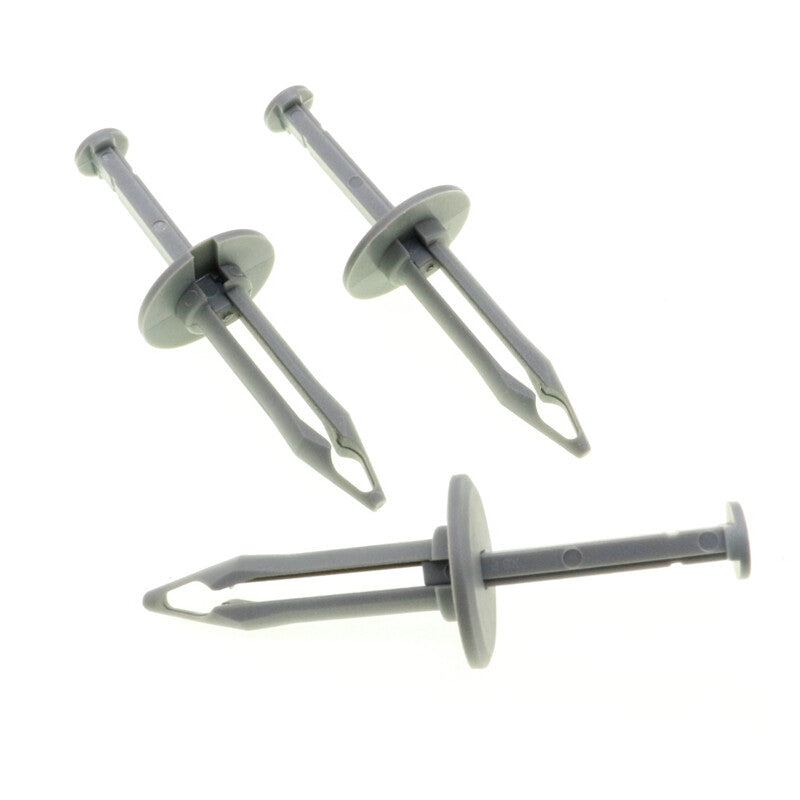 20-piece pack of 10mm bumper and wheel well liner push-type retainer clips for Honda and for Acura