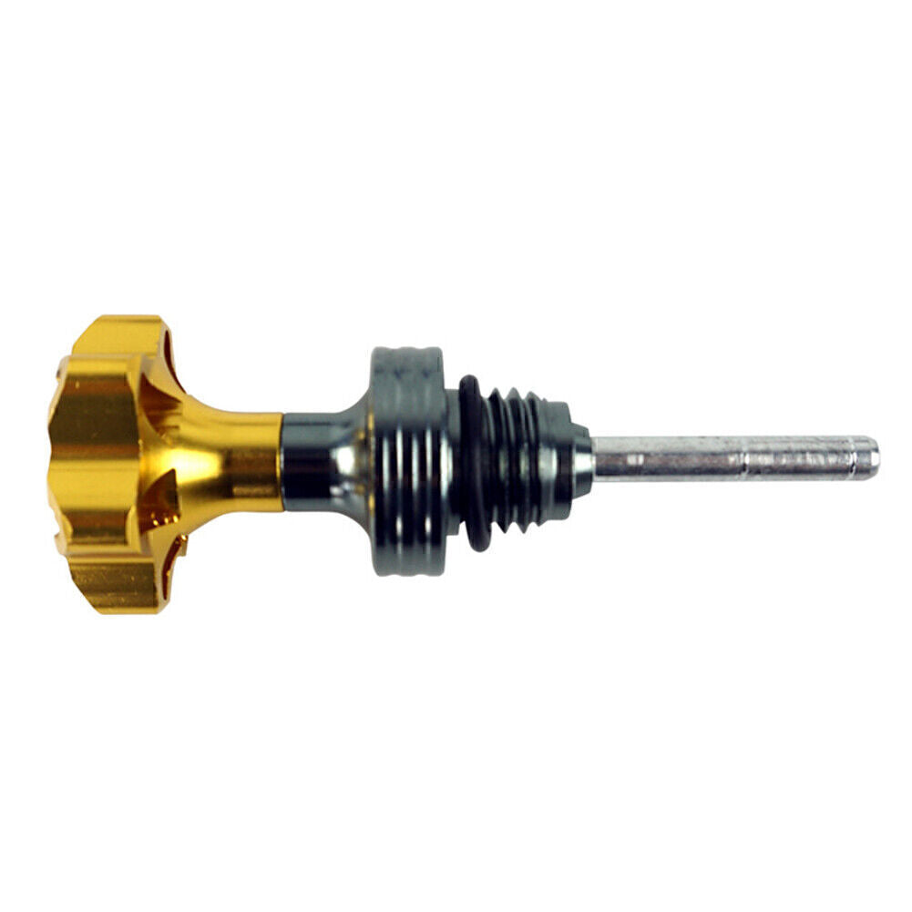 Motorcycle Aluminum Engine Oil Dipstick For 125CC Chinese ATV Pit Dirt Bike Gold Q