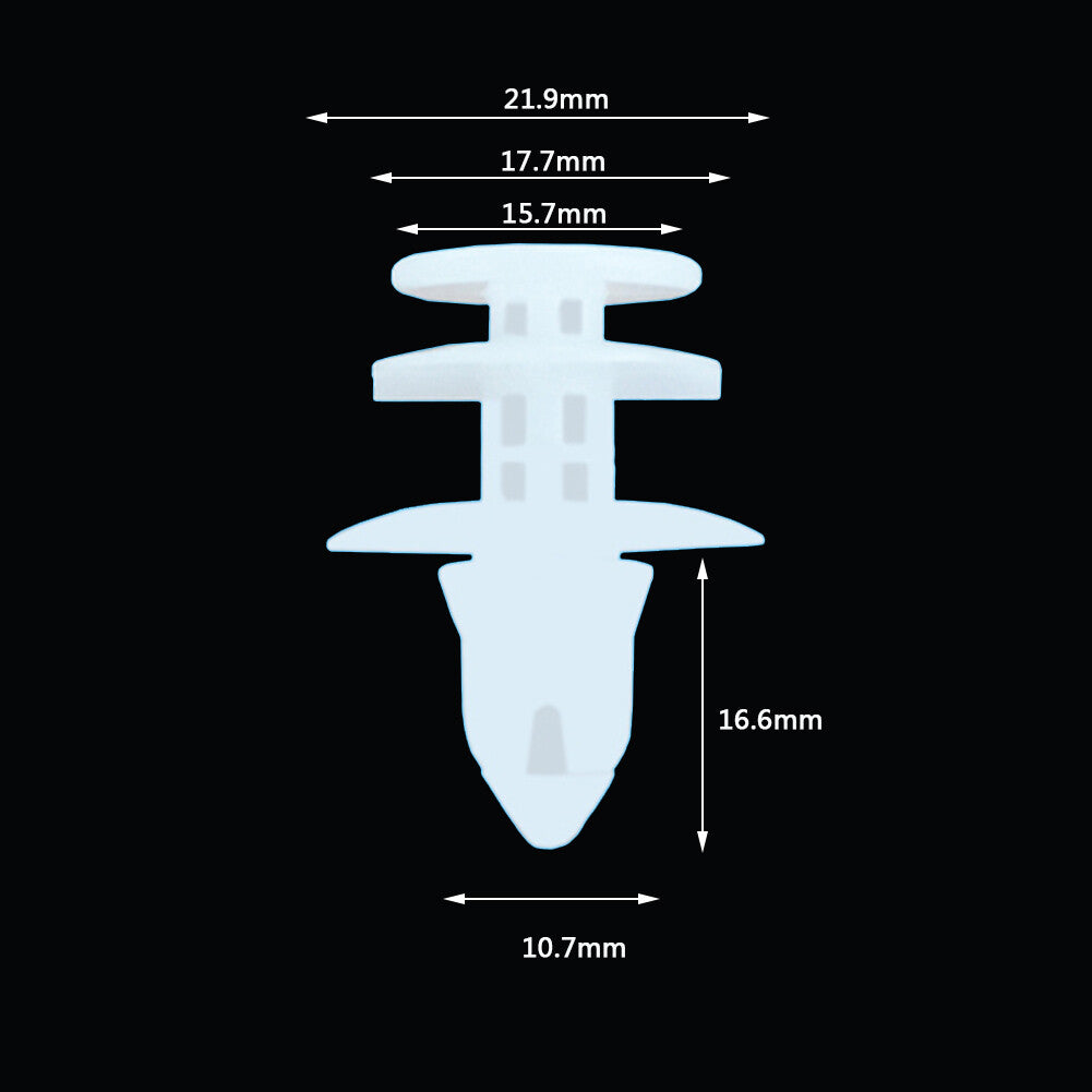 10 Car Front and Rear Door Panel Retainer Clips for Chrysler