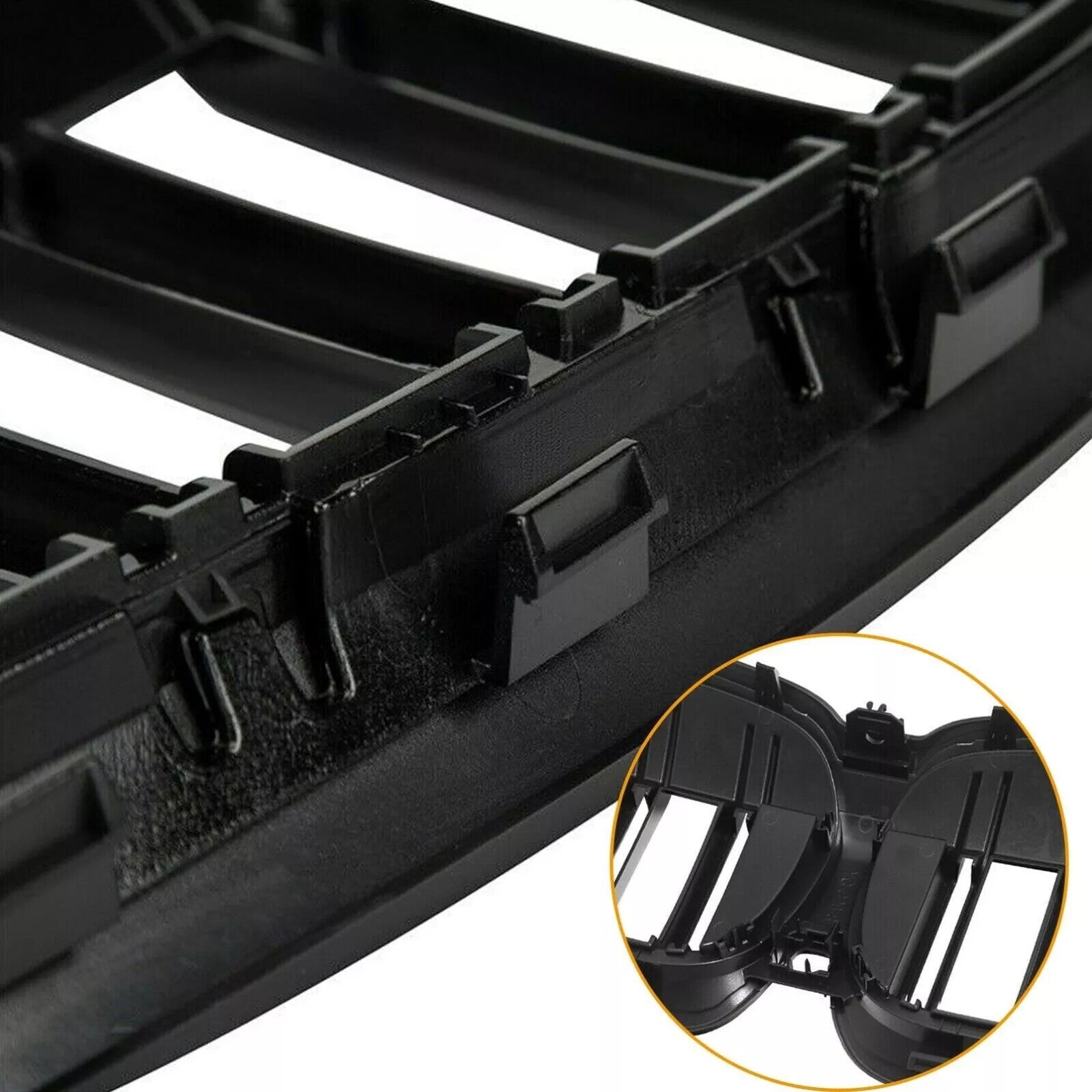 Gloss Black for BMW 3-Series G20 330i 2019-2022 Front Bumper Kidney Grille Grill