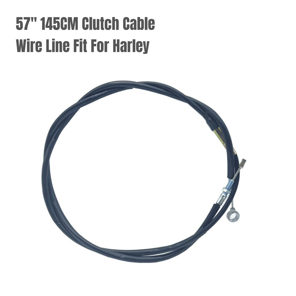 Black 57 145CM Clutch Cable Wire Line Fit for Harley Sportster 883 1200 XL1200X