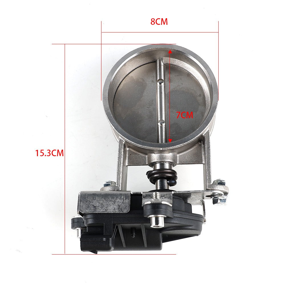 2.75in Electric Exhaust Control Valve Low Pressure For Exhaust Catback Downpipe Q
