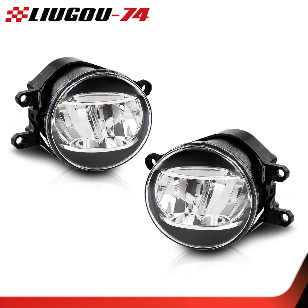 Led pair set fog light right left Rh Lh suitable for for Lexus 8122048051- v