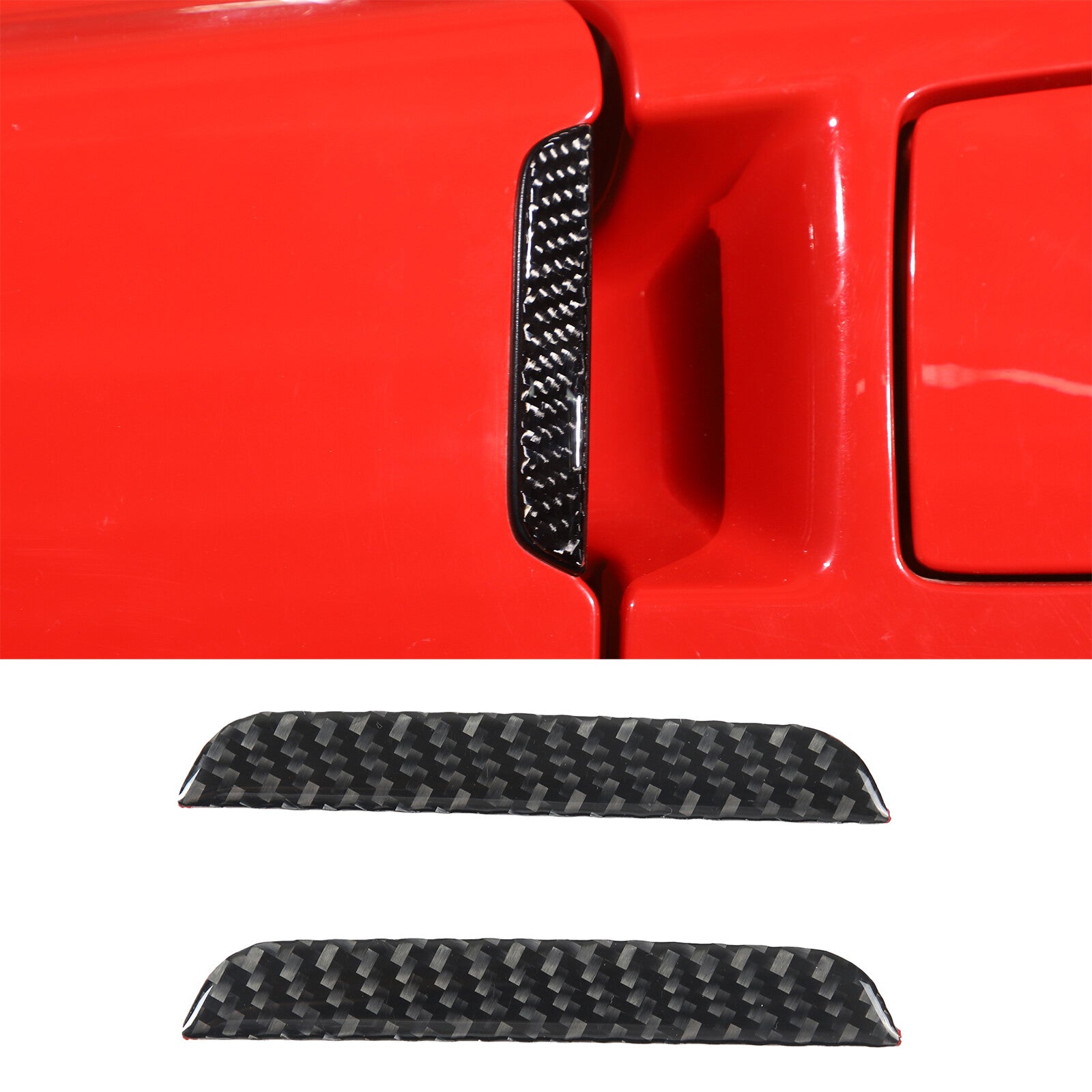 Carbon Fiber Look Switch Panel Cover Trim for Honda for Civic Sedan 16-20- v