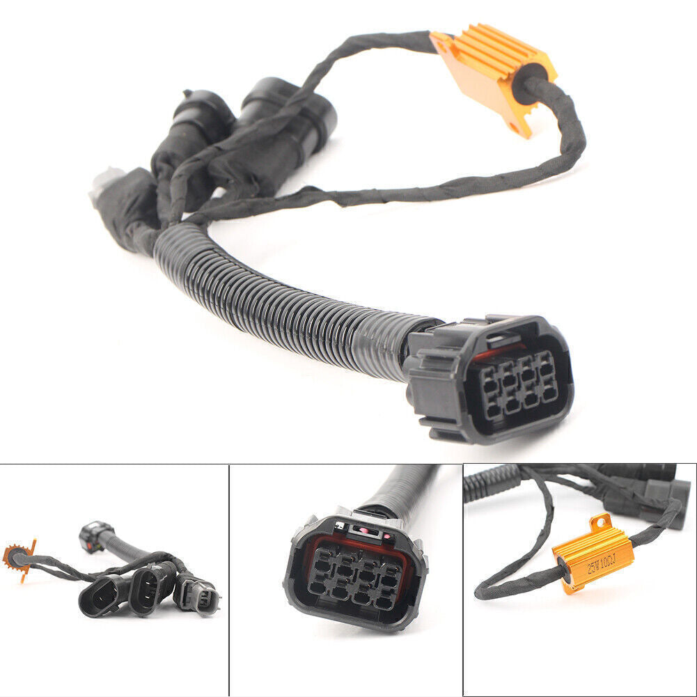 Halogen Touring Type R LED Headlight Adapter Harness for Honda for Civic Touring