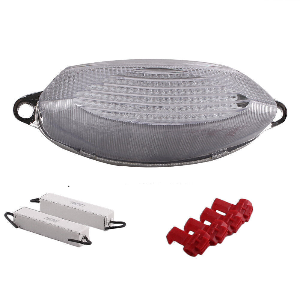 LED Tail Brake Light With Turning Signal Lamp Clear for Honda VTR1000 1997-2005