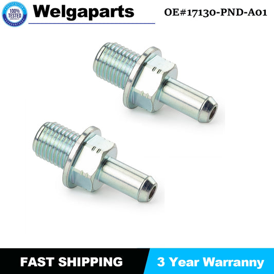 2PCS PCV Valve With Washer 17130-PND-A01 for ACURA ILX 13-15 for HONDA ACCORD 03-07