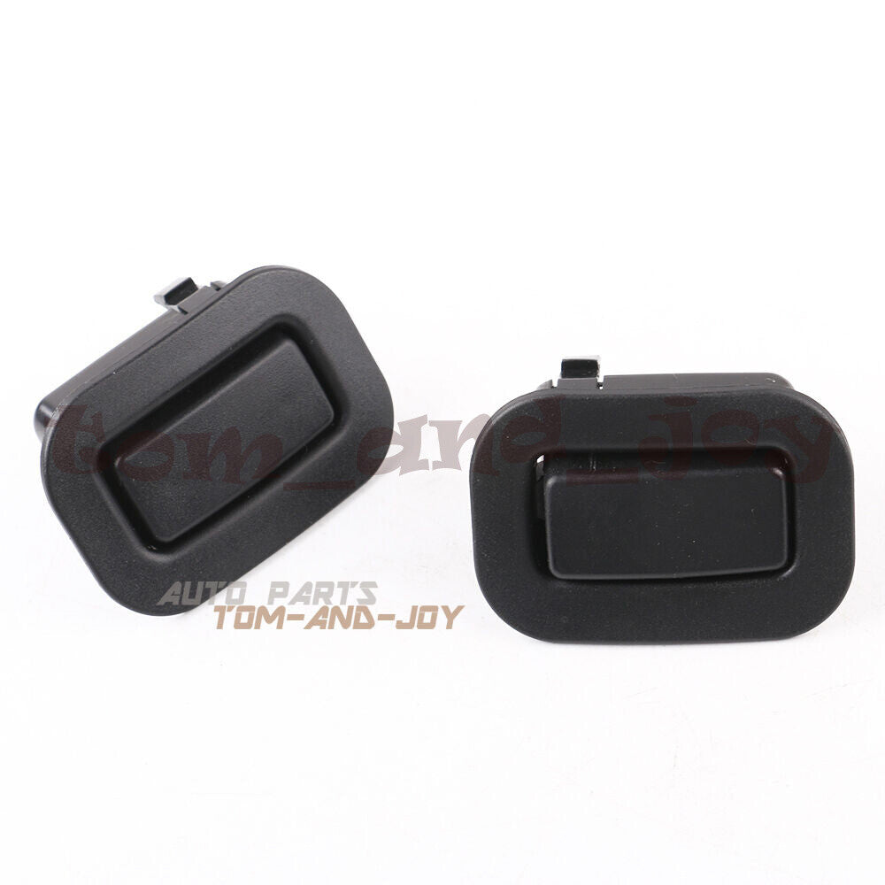 2Pcs Black Rear left + Right for Seat Recliner Button for 09-13 for Subaru for Forester Q