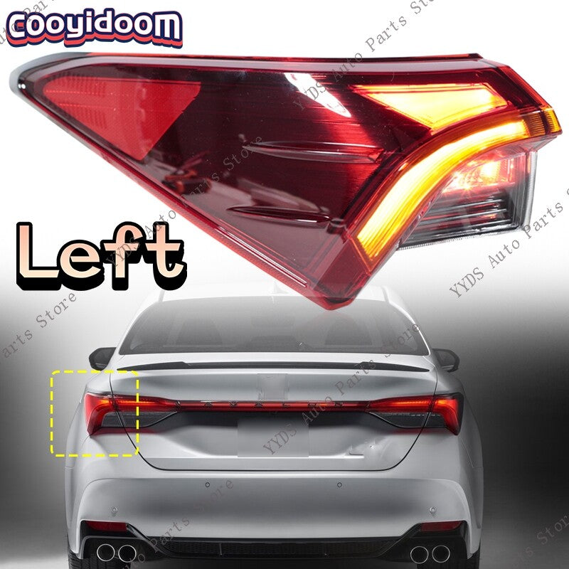 Left for Toyota for Avalon 2019-2021 Tail Light Assembly Turn Signal Brake Lamp