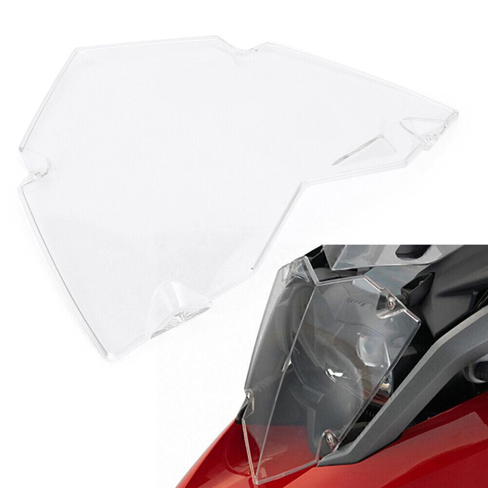 Clear Front Headlight Lens Guard Cover Fit for BMW R1200GS ADV WC 13-17 Q