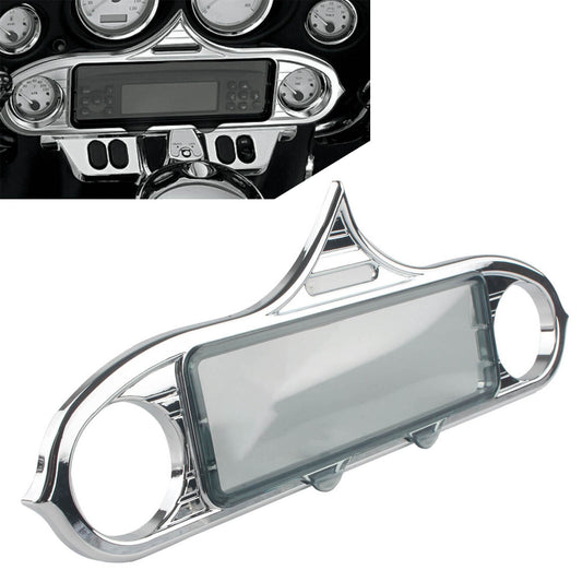Stereo Radio Dash Accent Cover for Harley Electra Street Glide FLHT FLHTCU FLHX Q