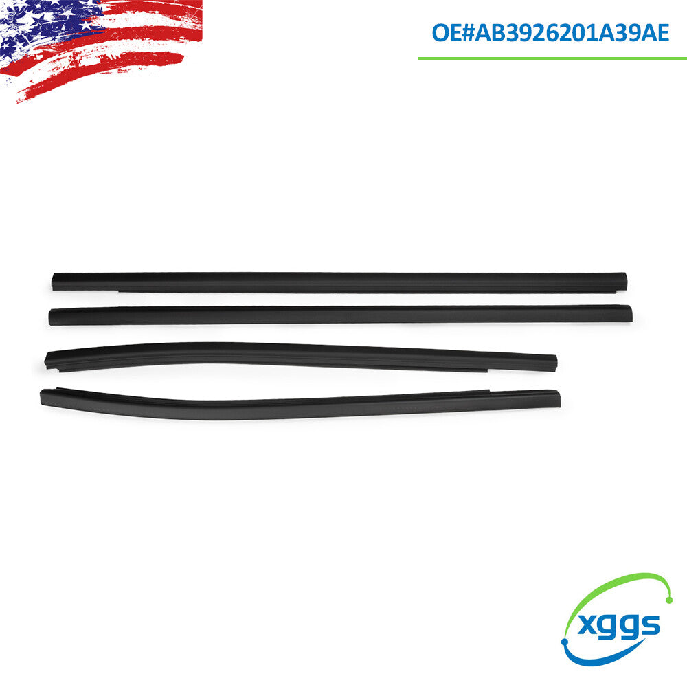 AB3926201A39AE  for ford  RANGER 12-21 Door Belt Line Weatherstrip Rubber Seal Set