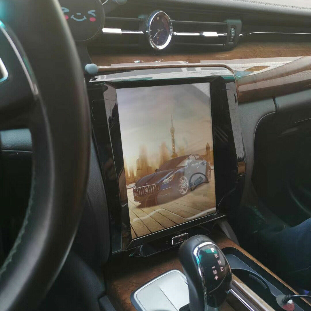 10.4Android 9 Radio Vertical Screen Car GPS for Maserati Quattroporte 2013-2017