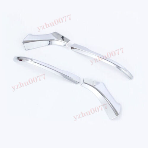Matte Silver Car Inner Door Handle Trim For Outlander Sport 2020-2021 v