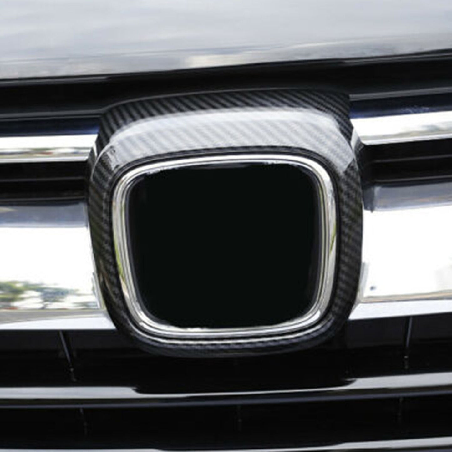 For Highlander 20-22 Carbon Fiber Dashboard Air Outlet Vent Cover Trim 2P v