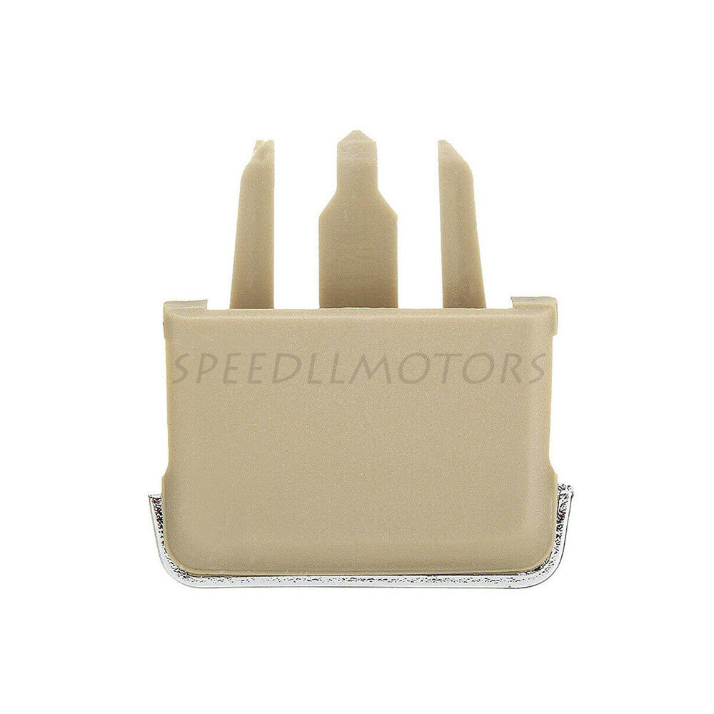 2Pcs Air Conditioning Vent Louvre Blade Slice Clips Beige Fit for Toyota for Corolla Q