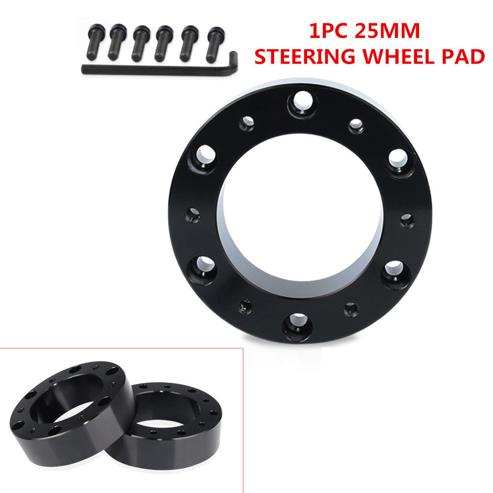 25mm automotive steering wheel gasket, billet steel hub adapter gasket, suitable for 6 bolts solid-type. n