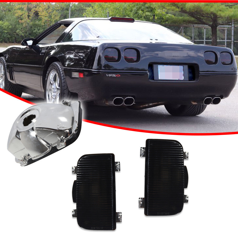 Smoke reverse backup light lens suitable for 1991-1996 for Corvette C4 16509677 C41356-2- v