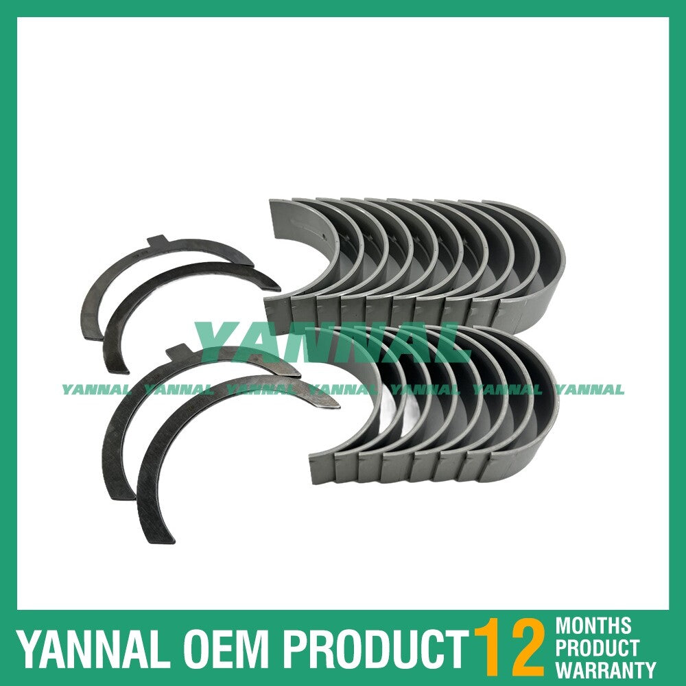 Main bearing + Con rod bearing with thrust cleaning machine suitable for FAWDE KD488D engine parts -