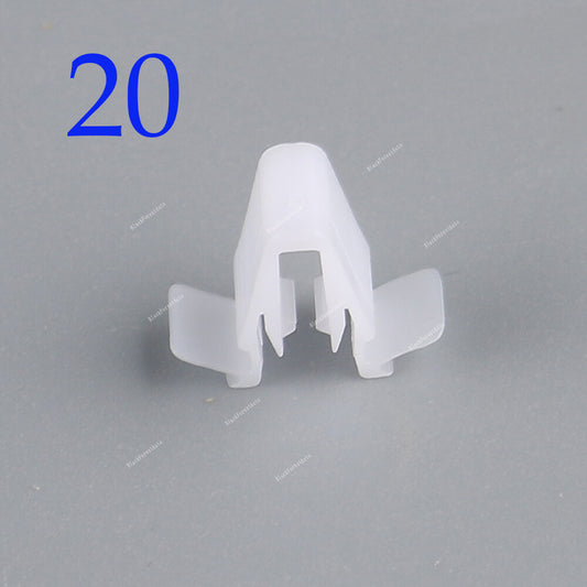 20x White Door  Garnish Moulding Clip Retainer 67771-58010 for Toyota for Lexus