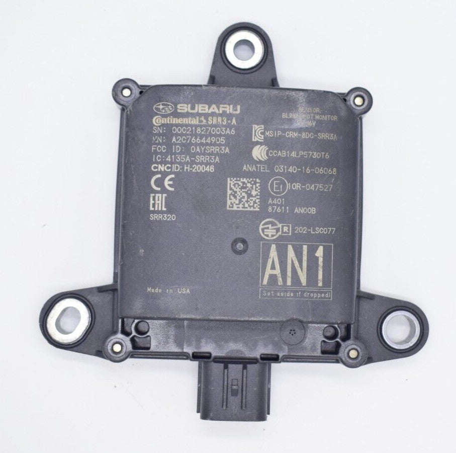 87611AN00B for Mitsubishi Blind Spot Monitor Sensor 03140-16-06068 10R047527 Q