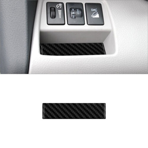 8X Red Carbon Fiber Set of Dashboard Panel Cover Trim For Ranger 2019-2022 v
