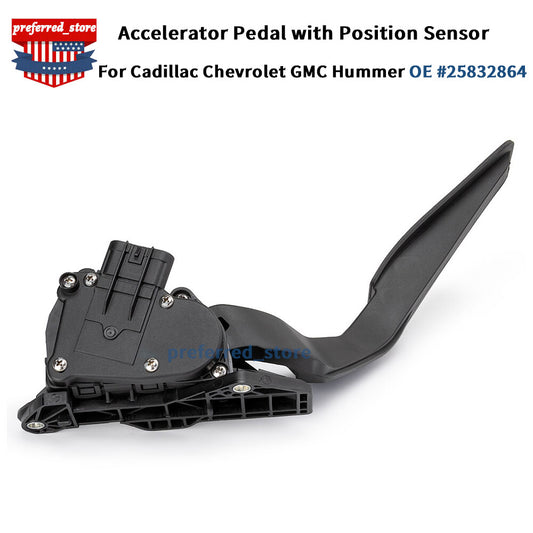 Accelerator gas pedal assembly with position sensor for gMC for Cadillac - v