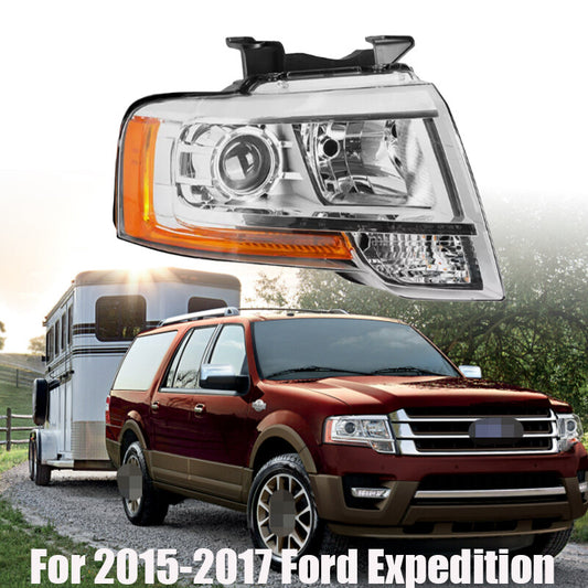 Chrome Projector Right Headlight For 2015-2017 Expedition Passenger Side n