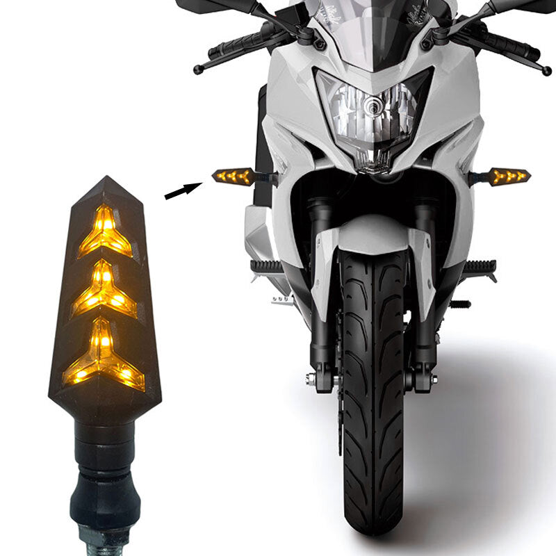 4-pack of 250R 500R 650 motorcycle LED turn signal lights n