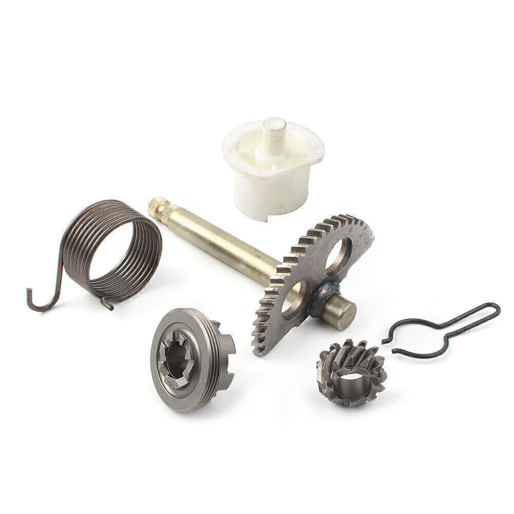 Fit for YAMAHA PW50 PW 50 Dirt Pit Bike Kick Start Shaft Starter Gear Kit Set Q